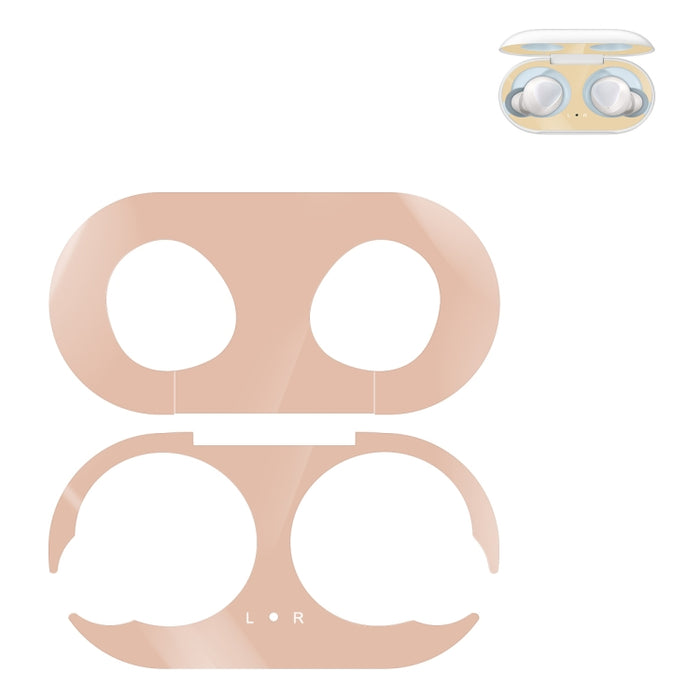 Para Galaxy Buds Auriculares Bluetooth inalámbricos Etiqueta protectora de metal