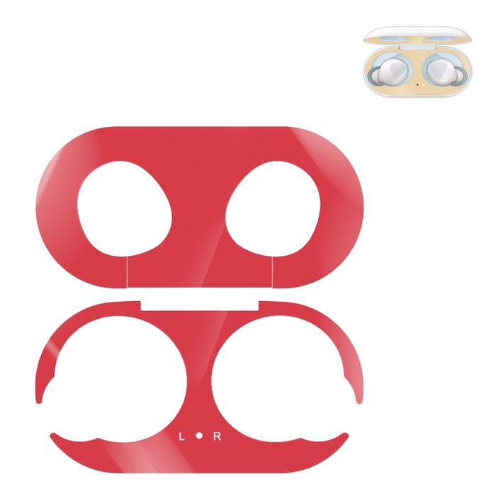 Para Galaxy Buds Auriculares Bluetooth inalámbricos Etiqueta protectora de metal