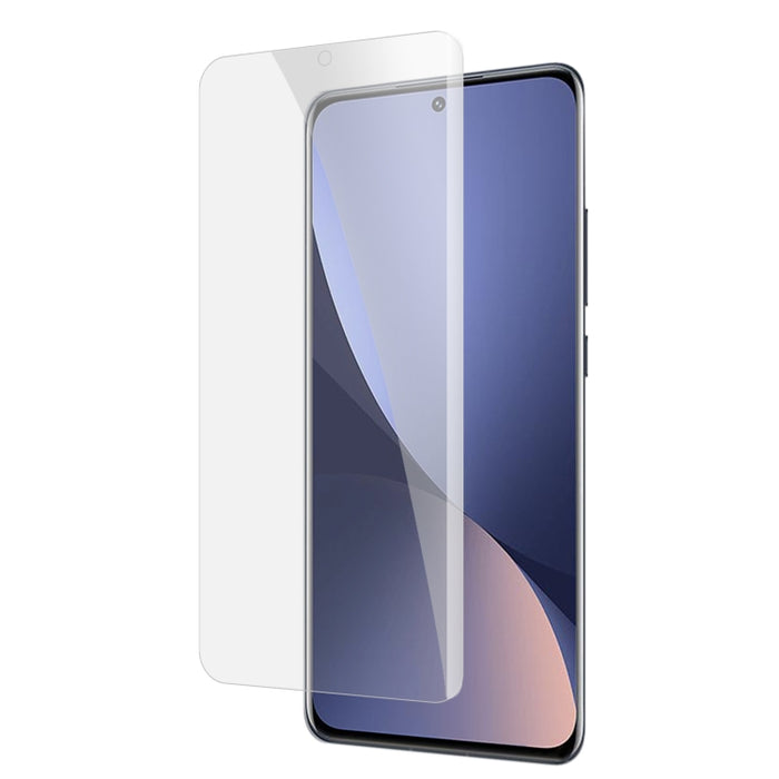 Película de vidrio templado de pegamento completo curvo líquido UV, For Xiaomi 12X / 12