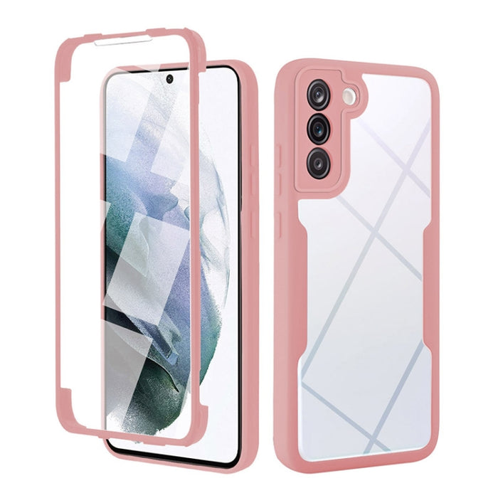 Acrílico + TPU 360 grados Cobertura completa Funda para teléfono a prueba de golpes, For Samsung Galaxy S21 5G, For Samsung Galaxy A13 5G, For Samsung Galaxy A32 4G, For Samsung Galaxy A32 5G, For Samsung Galaxy A51 4G, For Samsung Galaxy A52 5G / 4G  ...