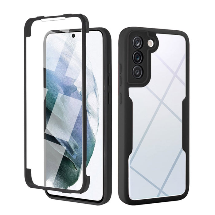 Acrílico + TPU 360 grados Cobertura completa Funda para teléfono a prueba de golpes, For Samsung Galaxy S21 5G, For Samsung Galaxy A13 5G, For Samsung Galaxy A32 4G, For Samsung Galaxy A32 5G, For Samsung Galaxy A51 4G, For Samsung Galaxy A52 5G / 4G  ...