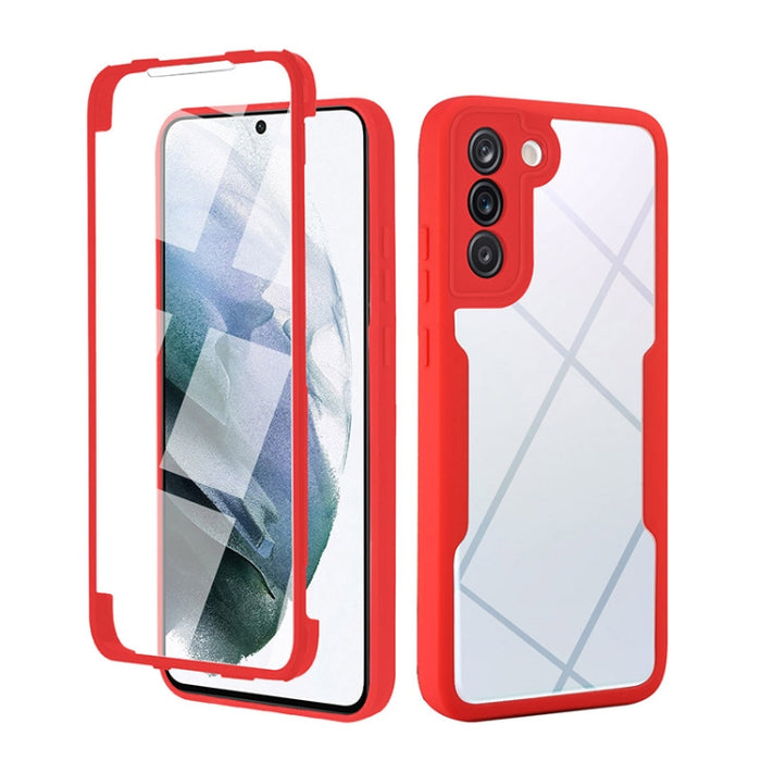 Acrílico + TPU 360 grados Cobertura completa Funda para teléfono a prueba de golpes, For Samsung Galaxy S21 5G, For Samsung Galaxy A13 5G, For Samsung Galaxy A32 4G, For Samsung Galaxy A32 5G, For Samsung Galaxy A51 4G, For Samsung Galaxy A52 5G / 4G  ...