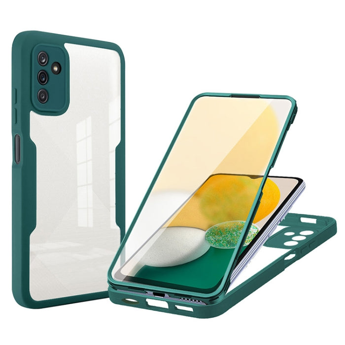 Acrílico + TPU 360 grados Cobertura completa Funda para teléfono a prueba de golpes, For Samsung Galaxy S21 5G, For Samsung Galaxy A13 5G, For Samsung Galaxy A32 4G, For Samsung Galaxy A32 5G, For Samsung Galaxy A51 4G, For Samsung Galaxy A52 5G / 4G  ...
