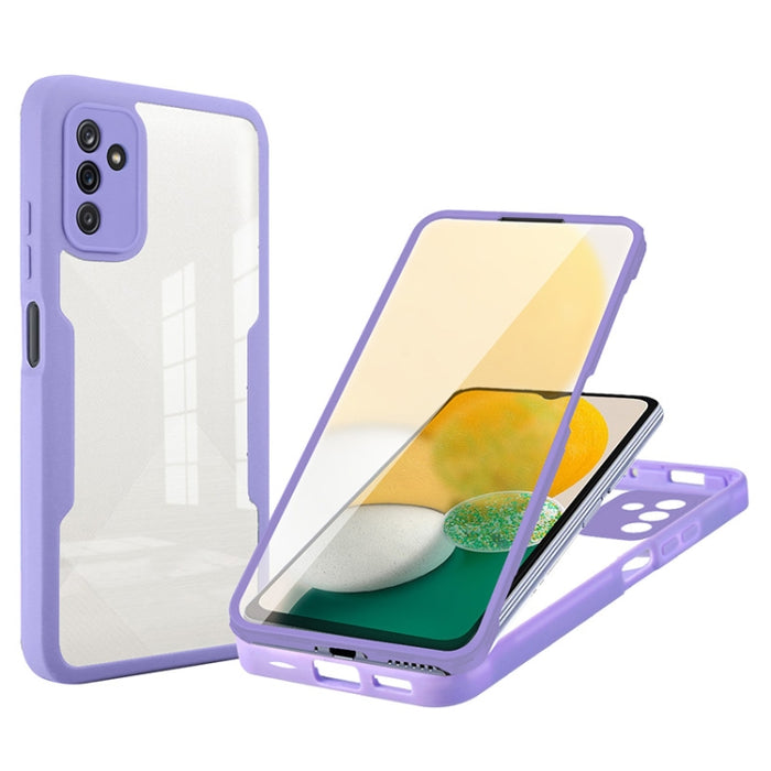 Acrílico + TPU 360 grados Cobertura completa Funda para teléfono a prueba de golpes, For Samsung Galaxy S21 5G, For Samsung Galaxy A13 5G, For Samsung Galaxy A32 4G, For Samsung Galaxy A32 5G, For Samsung Galaxy A51 4G, For Samsung Galaxy A52 5G / 4G  ...