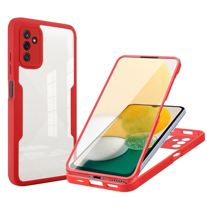 Acrílico + TPU 360 grados Cobertura completa Funda para teléfono a prueba de golpes, For Samsung Galaxy S21 5G, For Samsung Galaxy A13 5G, For Samsung Galaxy A32 4G, For Samsung Galaxy A32 5G, For Samsung Galaxy A51 4G, For Samsung Galaxy A52 5G / 4G  ...