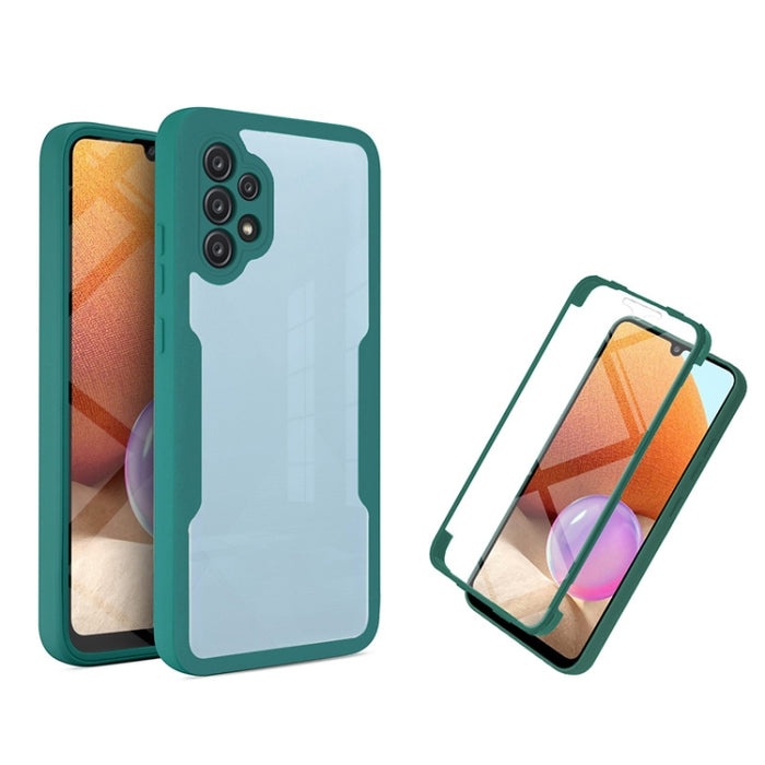 Acrílico + TPU 360 grados Cobertura completa Funda para teléfono a prueba de golpes, For Samsung Galaxy S21 5G, For Samsung Galaxy A13 5G, For Samsung Galaxy A32 4G, For Samsung Galaxy A32 5G, For Samsung Galaxy A51 4G, For Samsung Galaxy A52 5G / 4G  ...