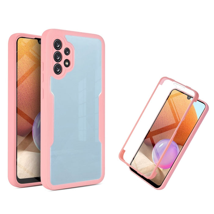 Acrílico + TPU 360 grados Cobertura completa Funda para teléfono a prueba de golpes, For Samsung Galaxy S21 5G, For Samsung Galaxy A13 5G, For Samsung Galaxy A32 4G, For Samsung Galaxy A32 5G, For Samsung Galaxy A51 4G, For Samsung Galaxy A52 5G / 4G  ...