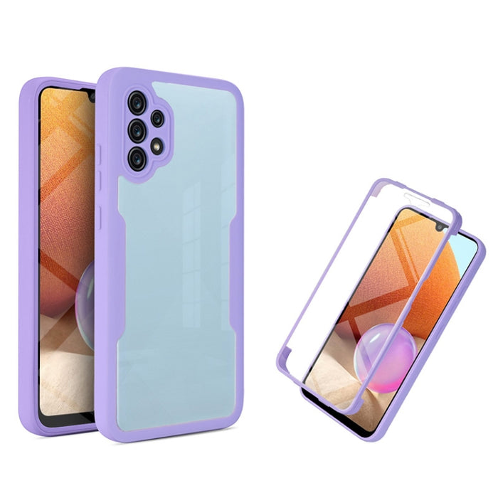 Acrílico + TPU 360 grados Cobertura completa Funda para teléfono a prueba de golpes, For Samsung Galaxy S21 5G, For Samsung Galaxy A13 5G, For Samsung Galaxy A32 4G, For Samsung Galaxy A32 5G, For Samsung Galaxy A51 4G, For Samsung Galaxy A52 5G / 4G  ...