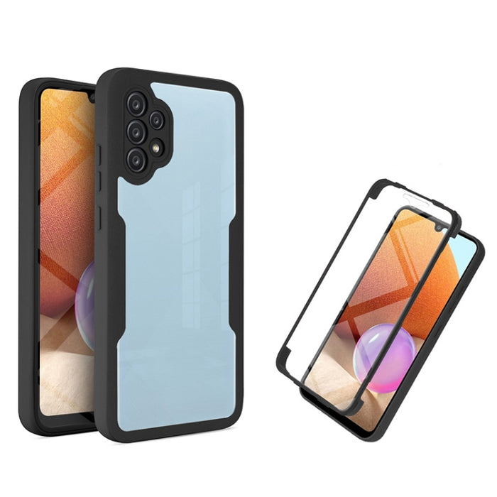 Acrílico + TPU 360 grados Cobertura completa Funda para teléfono a prueba de golpes, For Samsung Galaxy S21 5G, For Samsung Galaxy A13 5G, For Samsung Galaxy A32 4G, For Samsung Galaxy A32 5G, For Samsung Galaxy A51 4G, For Samsung Galaxy A52 5G / 4G  ...