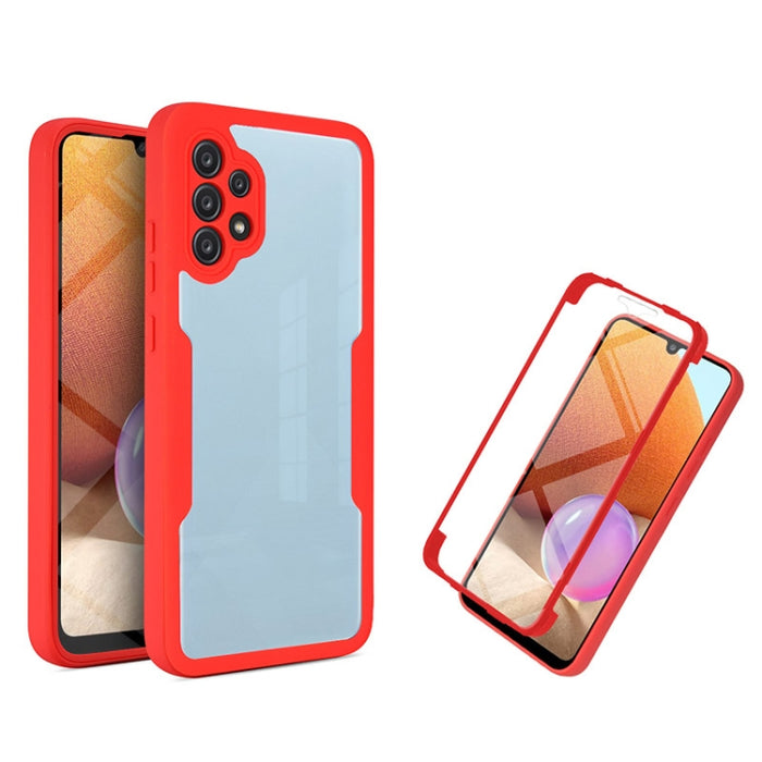 Acrílico + TPU 360 grados Cobertura completa Funda para teléfono a prueba de golpes, For Samsung Galaxy S21 5G, For Samsung Galaxy A13 5G, For Samsung Galaxy A32 4G, For Samsung Galaxy A32 5G, For Samsung Galaxy A51 4G, For Samsung Galaxy A52 5G / 4G  ...