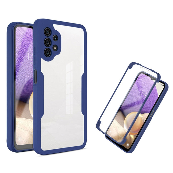 Acrílico + TPU 360 grados Cobertura completa Funda para teléfono a prueba de golpes, For Samsung Galaxy S21 5G, For Samsung Galaxy A13 5G, For Samsung Galaxy A32 4G, For Samsung Galaxy A32 5G, For Samsung Galaxy A51 4G, For Samsung Galaxy A52 5G / 4G  ...