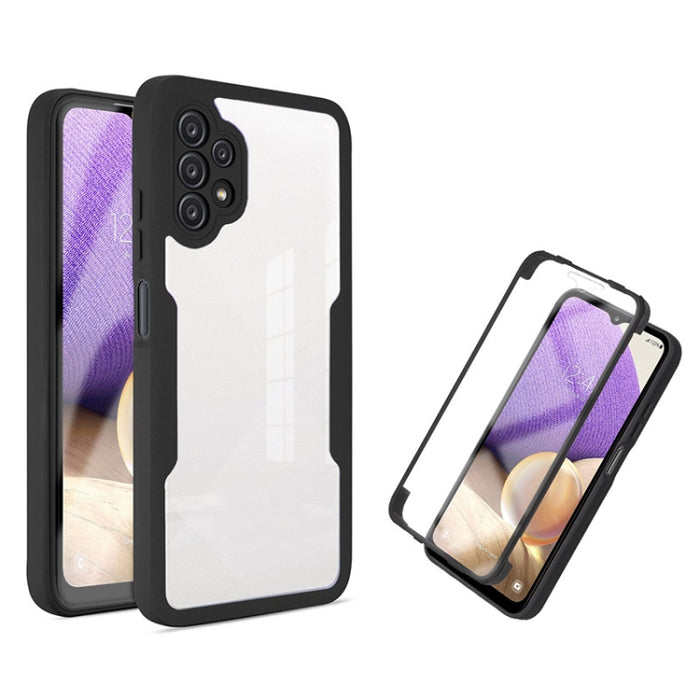 Acrílico + TPU 360 grados Cobertura completa Funda para teléfono a prueba de golpes, For Samsung Galaxy S21 5G, For Samsung Galaxy A13 5G, For Samsung Galaxy A32 4G, For Samsung Galaxy A32 5G, For Samsung Galaxy A51 4G, For Samsung Galaxy A52 5G / 4G  ...