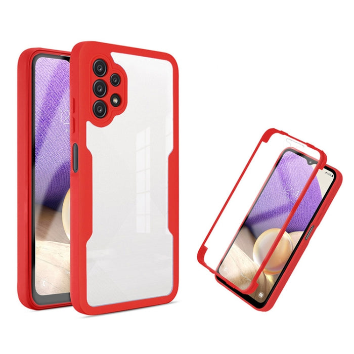 Acrílico + TPU 360 grados Cobertura completa Funda para teléfono a prueba de golpes, For Samsung Galaxy S21 5G, For Samsung Galaxy A13 5G, For Samsung Galaxy A32 4G, For Samsung Galaxy A32 5G, For Samsung Galaxy A51 4G, For Samsung Galaxy A52 5G / 4G  ...