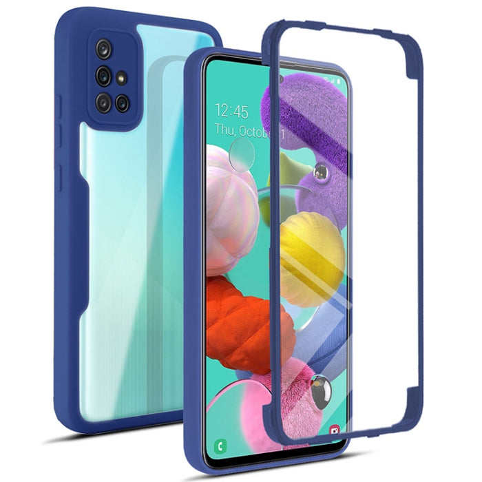 Acrílico + TPU 360 grados Cobertura completa Funda para teléfono a prueba de golpes, For Samsung Galaxy S21 5G, For Samsung Galaxy A13 5G, For Samsung Galaxy A32 4G, For Samsung Galaxy A32 5G, For Samsung Galaxy A51 4G, For Samsung Galaxy A52 5G / 4G  ...