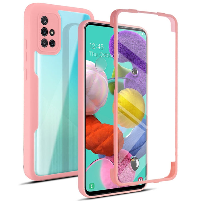 Acrílico + TPU 360 grados Cobertura completa Funda para teléfono a prueba de golpes, For Samsung Galaxy S21 5G, For Samsung Galaxy A13 5G, For Samsung Galaxy A32 4G, For Samsung Galaxy A32 5G, For Samsung Galaxy A51 4G, For Samsung Galaxy A52 5G / 4G  ...