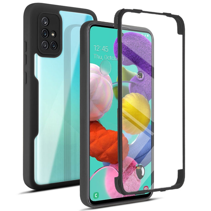 Acrílico + TPU 360 grados Cobertura completa Funda para teléfono a prueba de golpes, For Samsung Galaxy S21 5G, For Samsung Galaxy A13 5G, For Samsung Galaxy A32 4G, For Samsung Galaxy A32 5G, For Samsung Galaxy A51 4G, For Samsung Galaxy A52 5G / 4G  ...