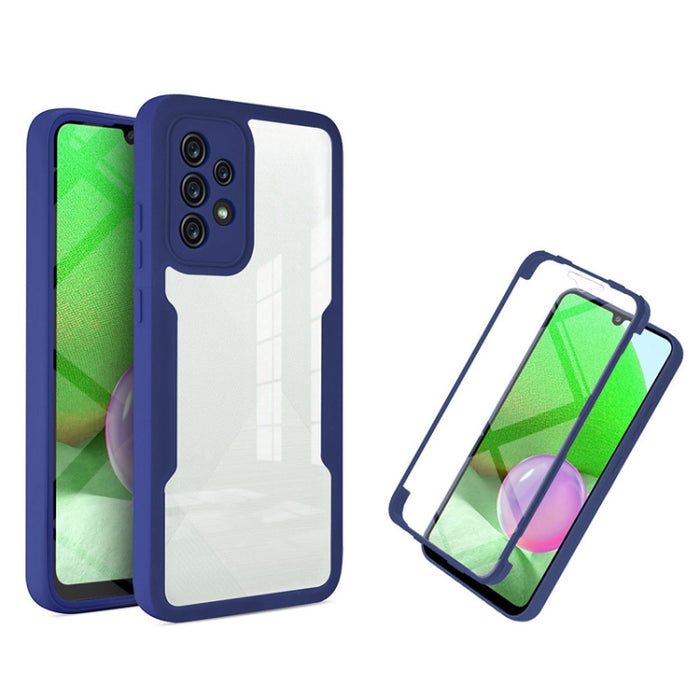 Acrílico + TPU 360 grados Cobertura completa Funda para teléfono a prueba de golpes, For Samsung Galaxy S21 5G, For Samsung Galaxy A13 5G, For Samsung Galaxy A32 4G, For Samsung Galaxy A32 5G, For Samsung Galaxy A51 4G, For Samsung Galaxy A52 5G / 4G  ...