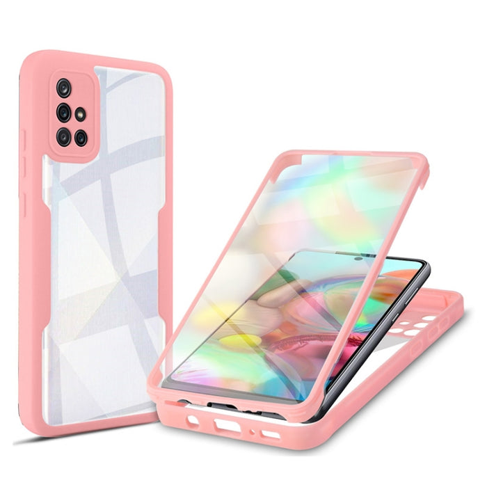 Acrílico + TPU 360 grados Cobertura completa Funda para teléfono a prueba de golpes, For Samsung Galaxy S21 5G, For Samsung Galaxy A13 5G, For Samsung Galaxy A32 4G, For Samsung Galaxy A32 5G, For Samsung Galaxy A51 4G, For Samsung Galaxy A52 5G / 4G  ...