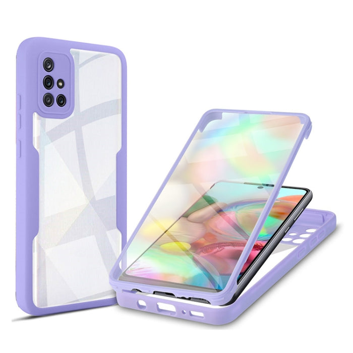 Acrílico + TPU 360 grados Cobertura completa Funda para teléfono a prueba de golpes, For Samsung Galaxy S21 5G, For Samsung Galaxy A13 5G, For Samsung Galaxy A32 4G, For Samsung Galaxy A32 5G, For Samsung Galaxy A51 4G, For Samsung Galaxy A52 5G / 4G  ...