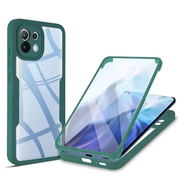 Acrílico + TPU 360 grados Cobertura completa Funda para teléfono a prueba de golpes, For Samsung Galaxy S21 5G, For Samsung Galaxy A13 5G, For Samsung Galaxy A32 4G, For Samsung Galaxy A32 5G, For Samsung Galaxy A51 4G, For Samsung Galaxy A52 5G / 4G  ...