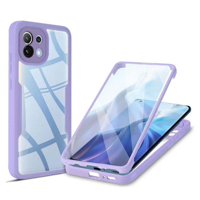 Acrílico + TPU 360 grados Cobertura completa Funda para teléfono a prueba de golpes, For Samsung Galaxy S21 5G, For Samsung Galaxy A13 5G, For Samsung Galaxy A32 4G, For Samsung Galaxy A32 5G, For Samsung Galaxy A51 4G, For Samsung Galaxy A52 5G / 4G  ...
