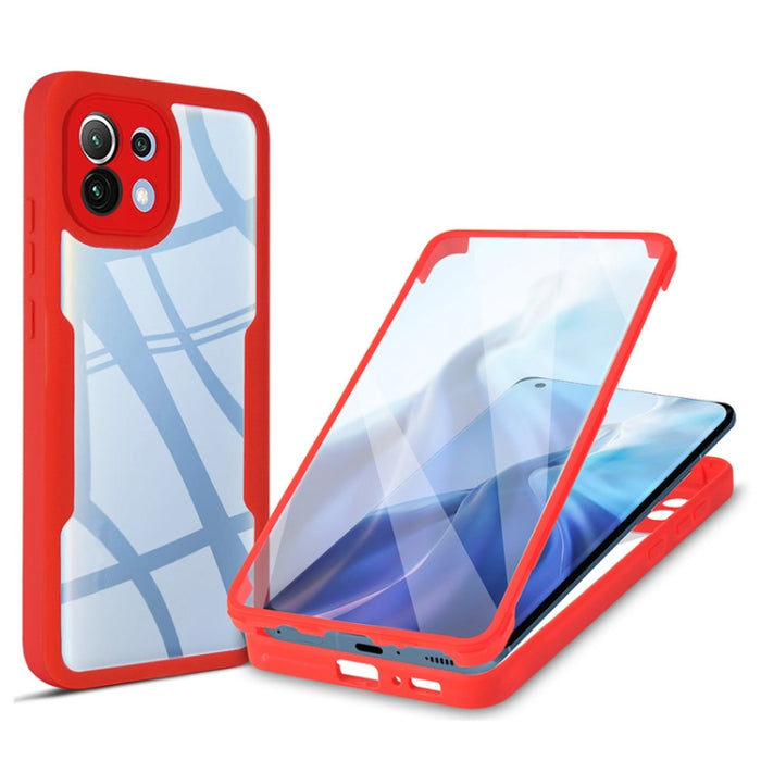 Acrílico + TPU 360 grados Cobertura completa Funda para teléfono a prueba de golpes, For Samsung Galaxy S21 5G, For Samsung Galaxy A13 5G, For Samsung Galaxy A32 4G, For Samsung Galaxy A32 5G, For Samsung Galaxy A51 4G, For Samsung Galaxy A52 5G / 4G  ...