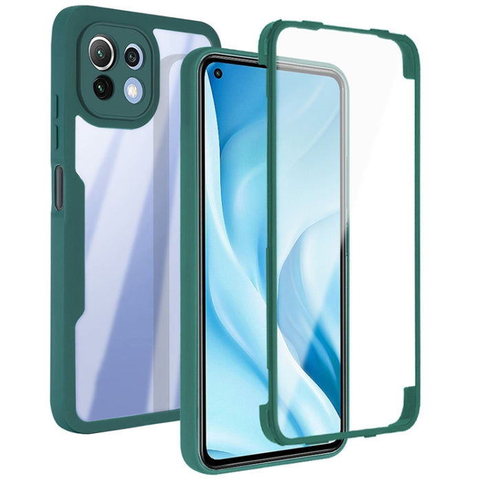 Acrílico + TPU 360 grados Cobertura completa Funda para teléfono a prueba de golpes, For Samsung Galaxy S21 5G, For Samsung Galaxy A13 5G, For Samsung Galaxy A32 4G, For Samsung Galaxy A32 5G, For Samsung Galaxy A51 4G, For Samsung Galaxy A52 5G / 4G  ...