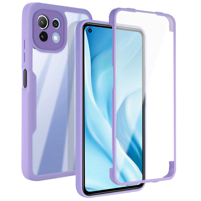 Acrílico + TPU 360 grados Cobertura completa Funda para teléfono a prueba de golpes, For Samsung Galaxy S21 5G, For Samsung Galaxy A13 5G, For Samsung Galaxy A32 4G, For Samsung Galaxy A32 5G, For Samsung Galaxy A51 4G, For Samsung Galaxy A52 5G / 4G  ...