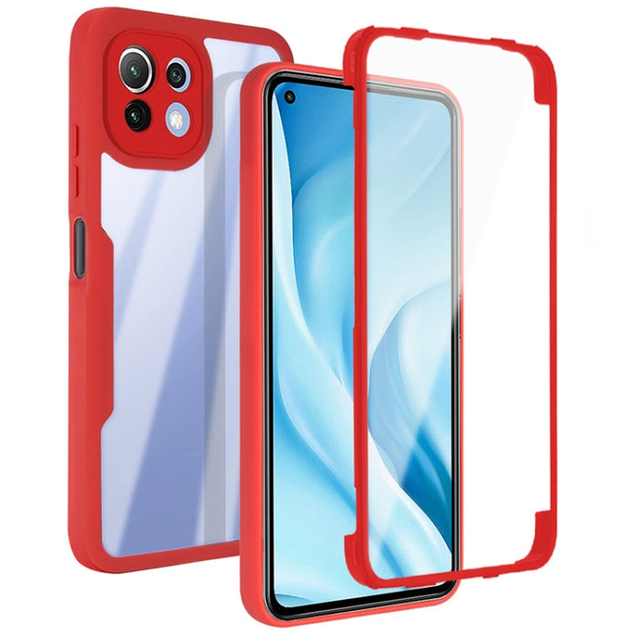 Acrílico + TPU 360 grados Cobertura completa Funda para teléfono a prueba de golpes, For Samsung Galaxy S21 5G, For Samsung Galaxy A13 5G, For Samsung Galaxy A32 4G, For Samsung Galaxy A32 5G, For Samsung Galaxy A51 4G, For Samsung Galaxy A52 5G / 4G  ...