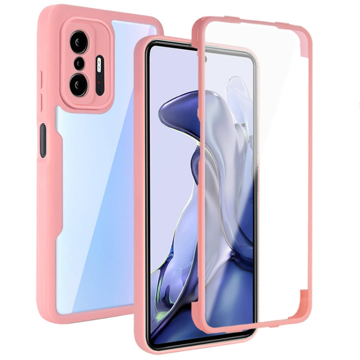Acrílico + TPU 360 grados Cobertura completa Funda para teléfono a prueba de golpes, For Samsung Galaxy S21 5G, For Samsung Galaxy A13 5G, For Samsung Galaxy A32 4G, For Samsung Galaxy A32 5G, For Samsung Galaxy A51 4G, For Samsung Galaxy A52 5G / 4G  ...