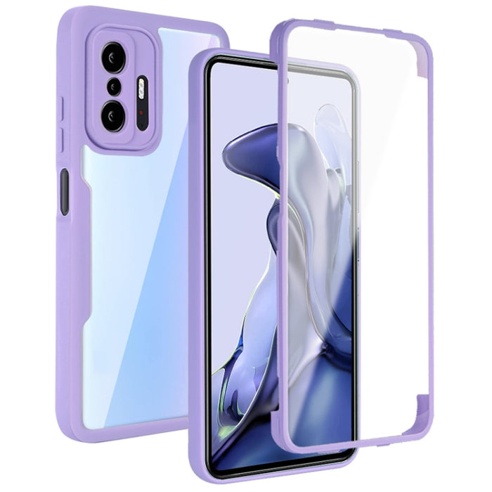Acrílico + TPU 360 grados Cobertura completa Funda para teléfono a prueba de golpes, For Samsung Galaxy S21 5G, For Samsung Galaxy A13 5G, For Samsung Galaxy A32 4G, For Samsung Galaxy A32 5G, For Samsung Galaxy A51 4G, For Samsung Galaxy A52 5G / 4G  ...