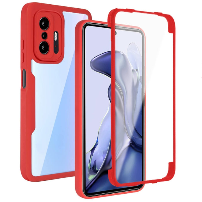 Acrílico + TPU 360 grados Cobertura completa Funda para teléfono a prueba de golpes, For Samsung Galaxy S21 5G, For Samsung Galaxy A13 5G, For Samsung Galaxy A32 4G, For Samsung Galaxy A32 5G, For Samsung Galaxy A51 4G, For Samsung Galaxy A52 5G / 4G  ...