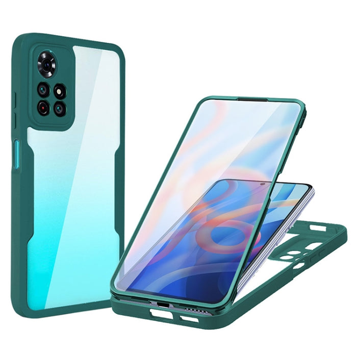 Acrílico + TPU 360 grados Cobertura completa Funda para teléfono a prueba de golpes, For Samsung Galaxy S21 5G, For Samsung Galaxy A13 5G, For Samsung Galaxy A32 4G, For Samsung Galaxy A32 5G, For Samsung Galaxy A51 4G, For Samsung Galaxy A52 5G / 4G  ...