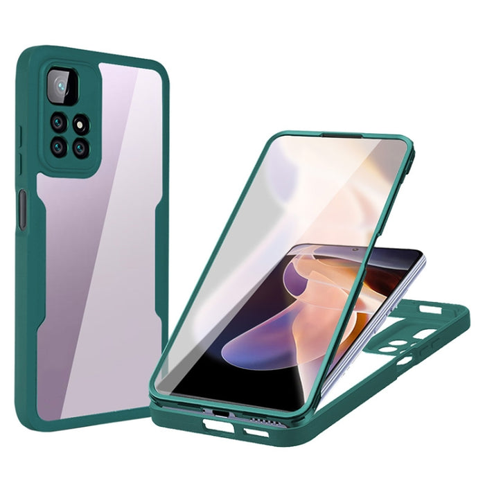 Acrílico + TPU 360 grados Cobertura completa Funda para teléfono a prueba de golpes, For Samsung Galaxy S21 5G, For Samsung Galaxy A13 5G, For Samsung Galaxy A32 4G, For Samsung Galaxy A32 5G, For Samsung Galaxy A51 4G, For Samsung Galaxy A52 5G / 4G  ...