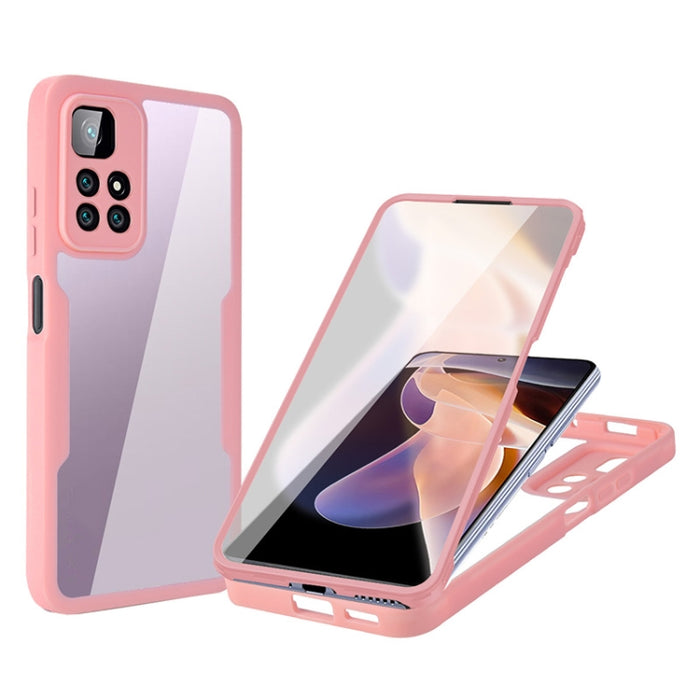Acrílico + TPU 360 grados Cobertura completa Funda para teléfono a prueba de golpes, For Samsung Galaxy S21 5G, For Samsung Galaxy A13 5G, For Samsung Galaxy A32 4G, For Samsung Galaxy A32 5G, For Samsung Galaxy A51 4G, For Samsung Galaxy A52 5G / 4G  ...