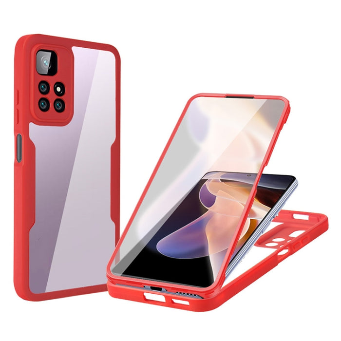 Acrílico + TPU 360 grados Cobertura completa Funda para teléfono a prueba de golpes, For Samsung Galaxy S21 5G, For Samsung Galaxy A13 5G, For Samsung Galaxy A32 4G, For Samsung Galaxy A32 5G, For Samsung Galaxy A51 4G, For Samsung Galaxy A52 5G / 4G  ...