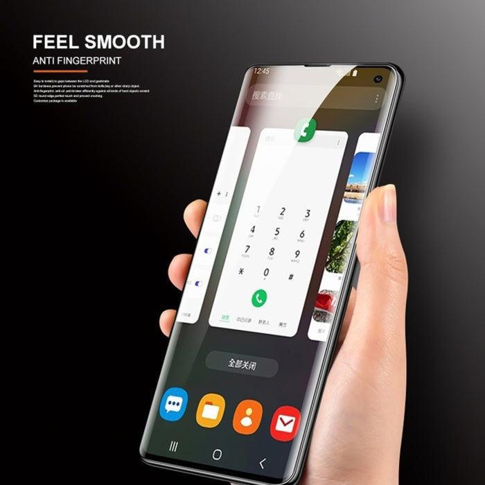 Película de vidrio templado de pegamento completo curvo líquido UV, For Xiaomi 12 Pro