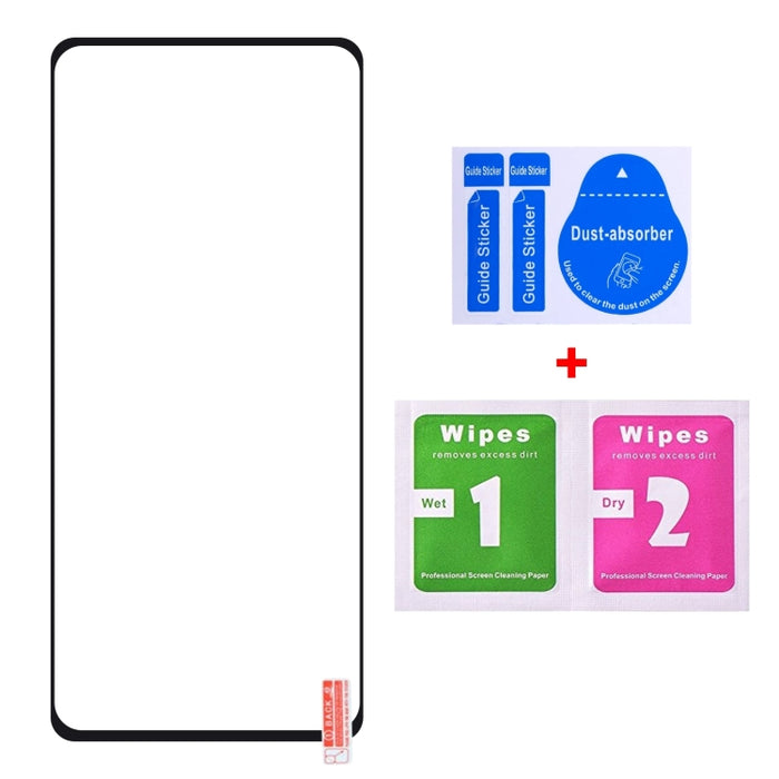 Edge Glue 9H HD 3D Película de vidrio templado de borde curvo, For Xiaomi 12 Pro (1 PC)