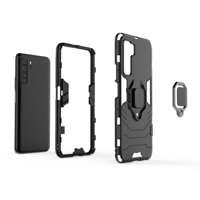 Funda protectora para teléfono PC + TPU a prueba de golpes con soporte de anillo magnético, For Huawei nova7 SE, For OPPO Reno7 SE 5G, For Xiaomi 12