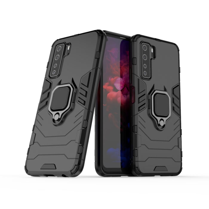 Funda protectora para teléfono PC + TPU a prueba de golpes con soporte de anillo magnético, For Huawei nova7 SE, For OPPO Reno7 SE 5G, For Xiaomi 12