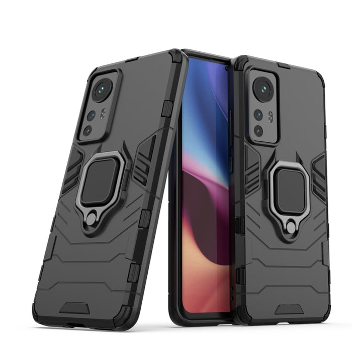 Funda protectora para teléfono PC + TPU a prueba de golpes con soporte de anillo magnético, For Huawei nova7 SE, For OPPO Reno7 SE 5G, For Xiaomi 12