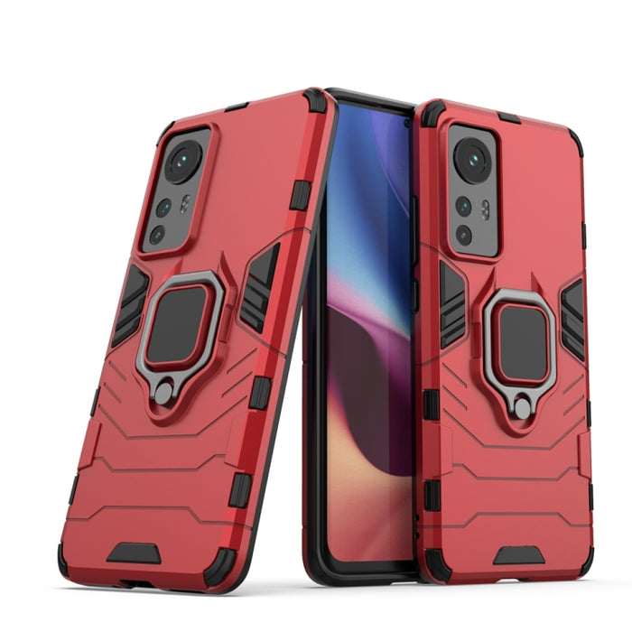 Funda protectora para teléfono PC + TPU a prueba de golpes con soporte de anillo magnético, For Huawei nova7 SE, For OPPO Reno7 SE 5G, For Xiaomi 12