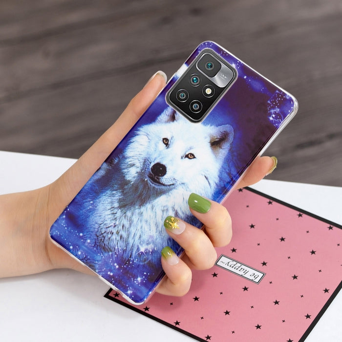 Estuche protector de teléfono TPU luminoso, For Samsung Galaxy S22 5G, For Samsung Galaxy S22+ 5G, For Samsung Galaxy S22 Ultra 5G, For Samsung Galaxy A03s, For Samsung Galaxy A13 5G, For Xiaomi Redmi 10, For Xiaomi 11T / 11T Pro