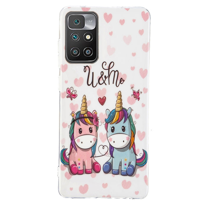 Estuche protector de teléfono TPU luminoso, For Samsung Galaxy S22 5G, For Samsung Galaxy S22+ 5G, For Samsung Galaxy S22 Ultra 5G, For Samsung Galaxy A03s, For Samsung Galaxy A13 5G, For Xiaomi Redmi 10, For Xiaomi 11T / 11T Pro