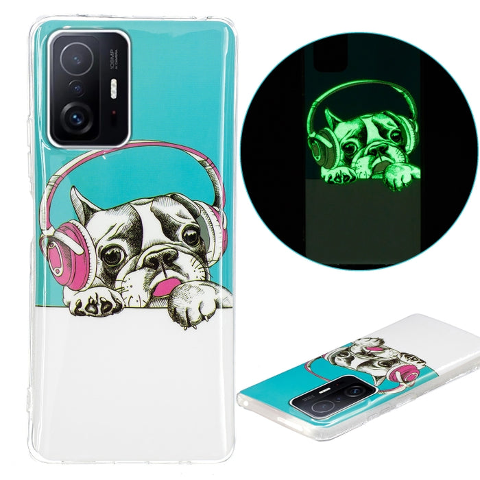Estuche protector de teléfono TPU luminoso, For Samsung Galaxy S22 5G, For Samsung Galaxy S22+ 5G, For Samsung Galaxy S22 Ultra 5G, For Samsung Galaxy A03s, For Samsung Galaxy A13 5G, For Xiaomi Redmi 10, For Xiaomi 11T / 11T Pro