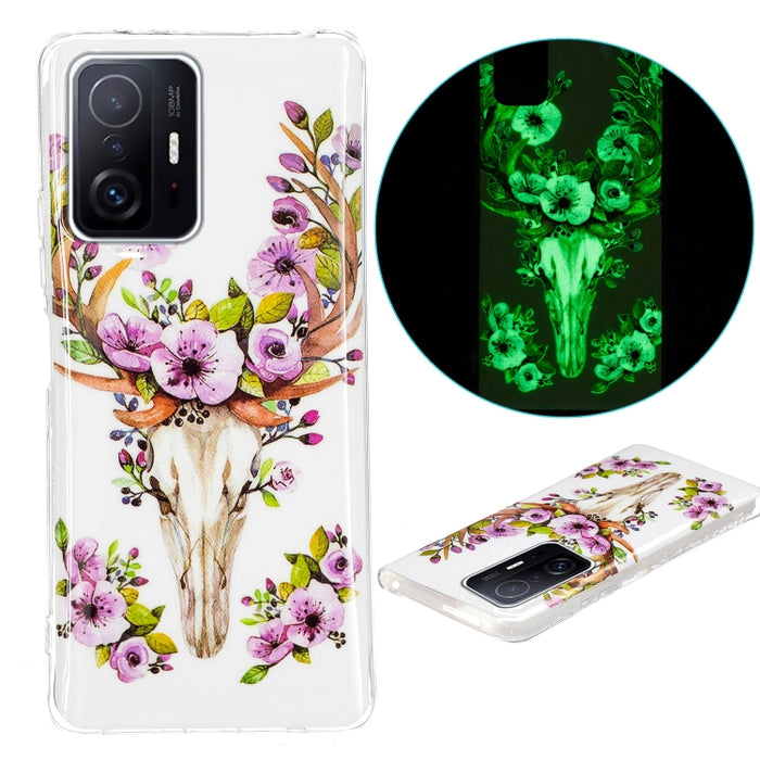 Estuche protector de teléfono TPU luminoso, For Samsung Galaxy S22 5G, For Samsung Galaxy S22+ 5G, For Samsung Galaxy S22 Ultra 5G, For Samsung Galaxy A03s, For Samsung Galaxy A13 5G, For Xiaomi Redmi 10, For Xiaomi 11T / 11T Pro