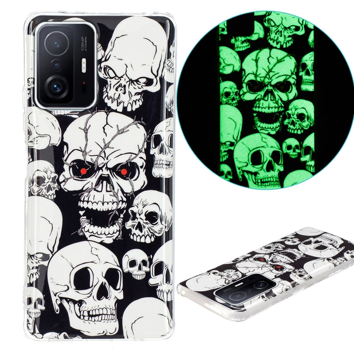 Estuche protector de teléfono TPU luminoso, For Samsung Galaxy S22 5G, For Samsung Galaxy S22+ 5G, For Samsung Galaxy S22 Ultra 5G, For Samsung Galaxy A03s, For Samsung Galaxy A13 5G, For Xiaomi Redmi 10, For Xiaomi 11T / 11T Pro