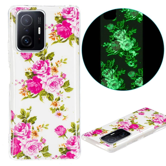Estuche protector de teléfono TPU luminoso, For Samsung Galaxy S22 5G, For Samsung Galaxy S22+ 5G, For Samsung Galaxy S22 Ultra 5G, For Samsung Galaxy A03s, For Samsung Galaxy A13 5G, For Xiaomi Redmi 10, For Xiaomi 11T / 11T Pro