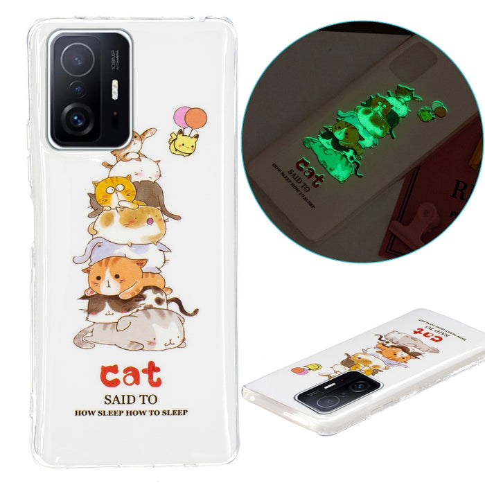 Estuche protector de teléfono TPU luminoso, For Samsung Galaxy S22 5G, For Samsung Galaxy S22+ 5G, For Samsung Galaxy S22 Ultra 5G, For Samsung Galaxy A03s, For Samsung Galaxy A13 5G, For Xiaomi Redmi 10, For Xiaomi 11T / 11T Pro