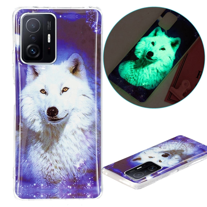 Estuche protector de teléfono TPU luminoso, For Samsung Galaxy S22 5G, For Samsung Galaxy S22+ 5G, For Samsung Galaxy S22 Ultra 5G, For Samsung Galaxy A03s, For Samsung Galaxy A13 5G, For Xiaomi Redmi 10, For Xiaomi 11T / 11T Pro